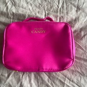 Prada Candy cosmetic bag, hot pink